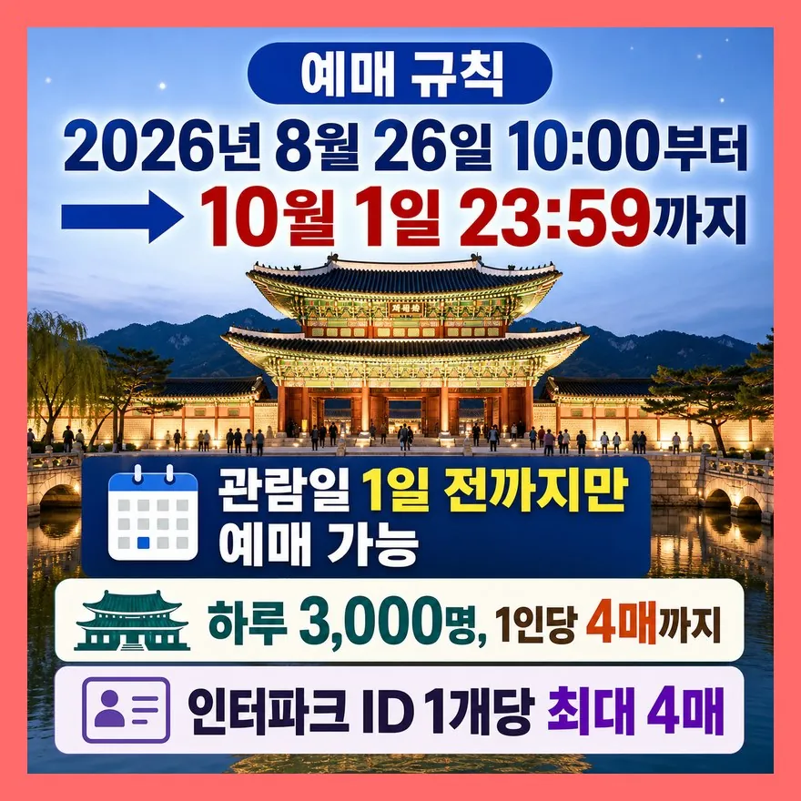 예매는 NOL 티켓에서, 당일 예매는 안 됩니다