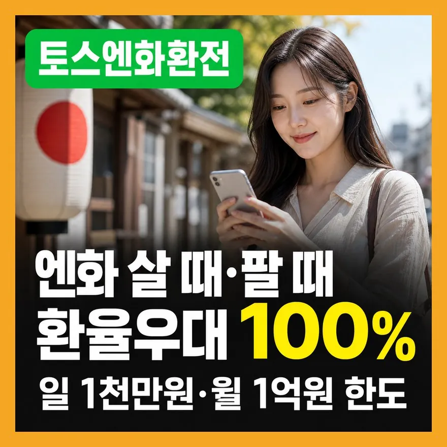 토스 엔화 환전 수수료 피하는 법, 일본 가기 전 놓치기 쉬운 5가지
