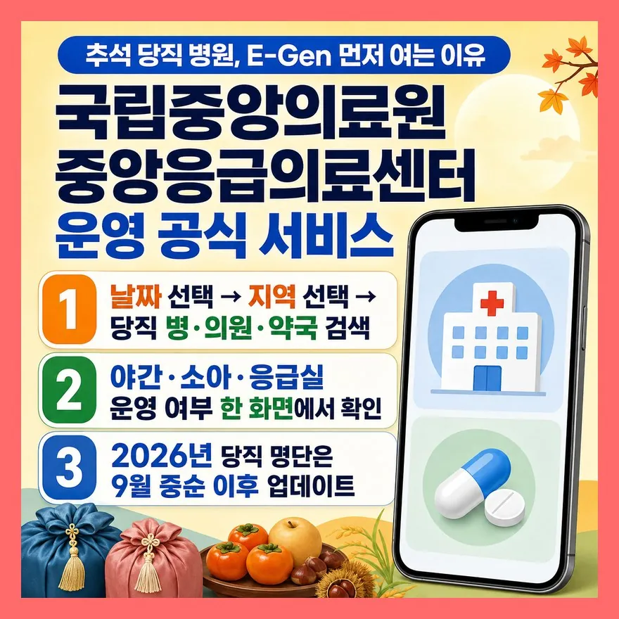 빠른 확인법 1단계 — E-Gen이 가장 먼저여야 하는 이유