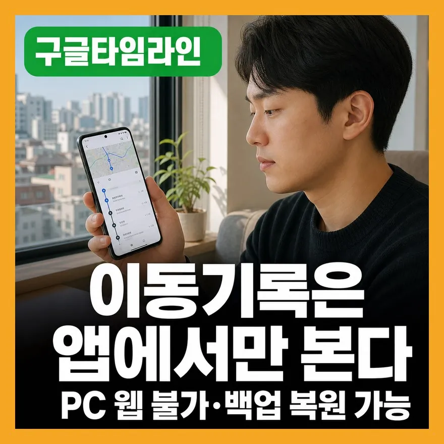 구글지도 타임라인 기록 안됨? 먼저 의심할 5가지 함정