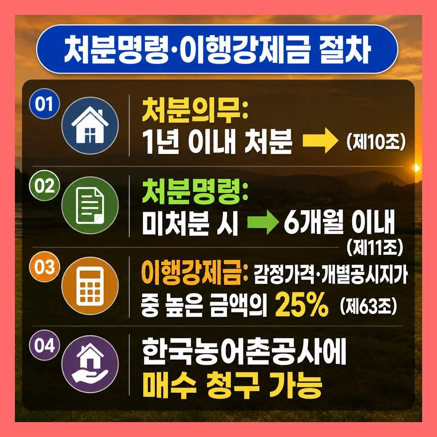 조사에 걸리면 바로 팔아야 할까?