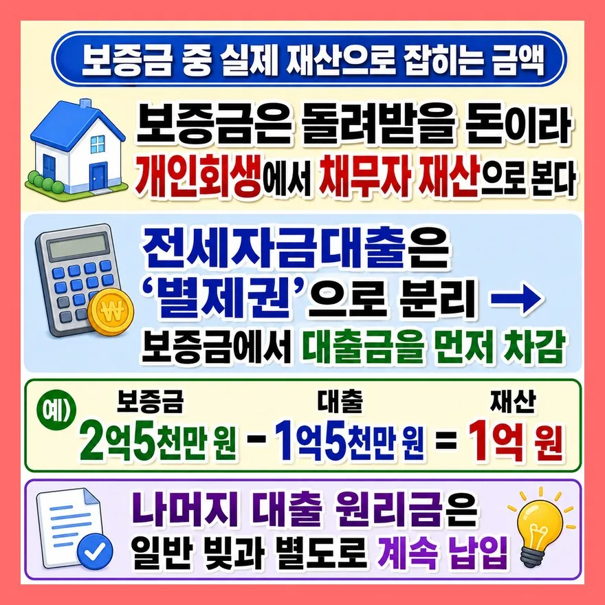 전세보증금, 얼마까지 재산으로 잡히나요?