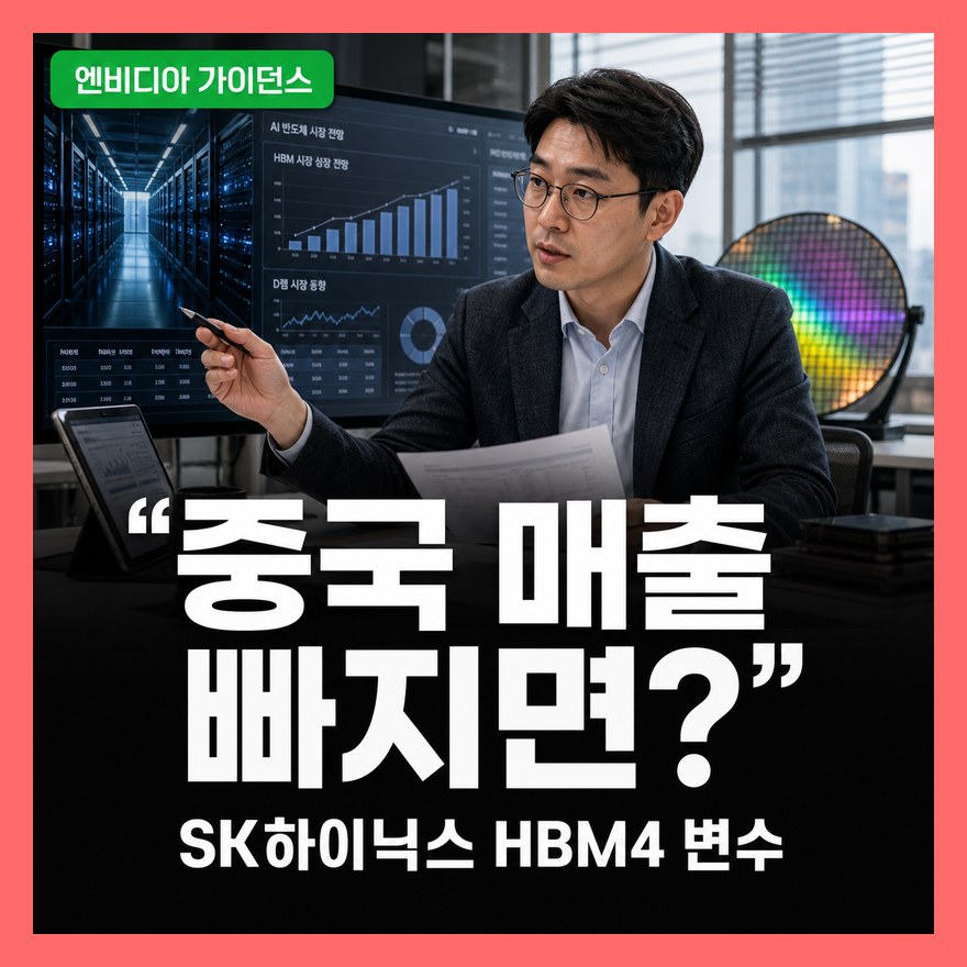 엔비디아 다음 분기 가이던스와 중국 매출 변수 SK하이닉스 주가 주의사항