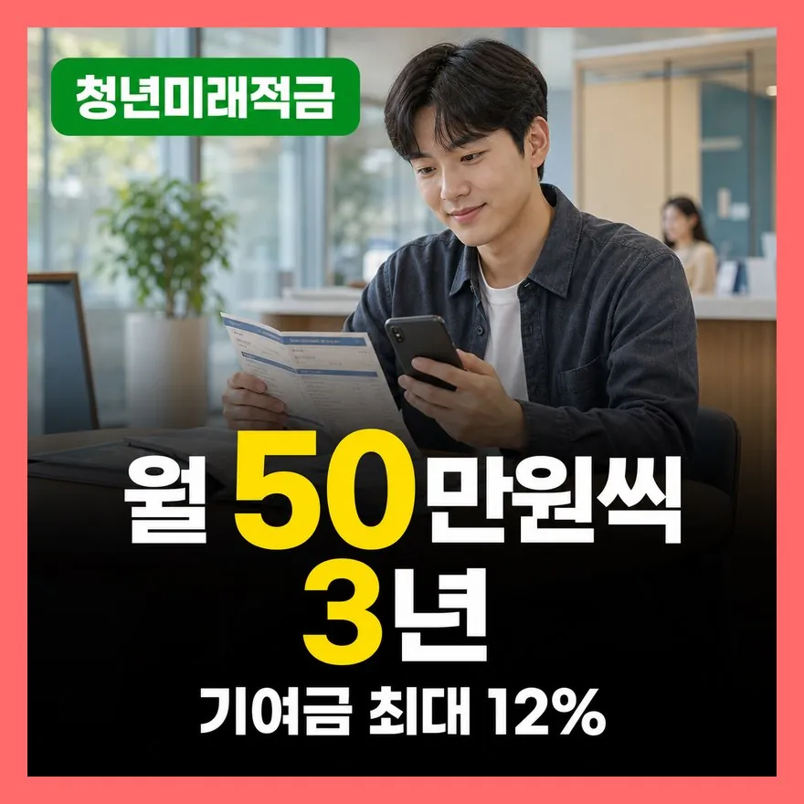 청년미래적금 2차 가입 조건 총정리, 탈락 이유 3가지부터 소득·가구소득 기준까지