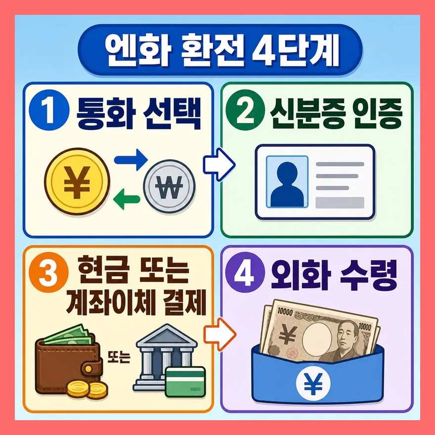 이용방법은 4단계, 신분증은 꼭 챙기세요