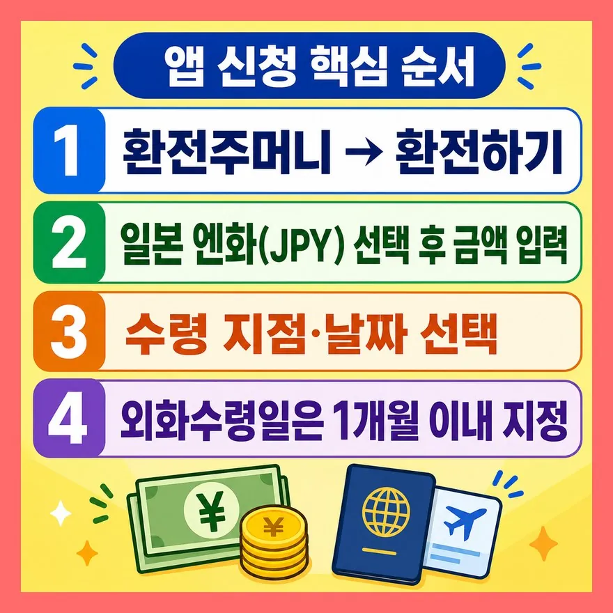 환전주머니는 금액보다 수령일·수령점을 먼저 봐야 합니다