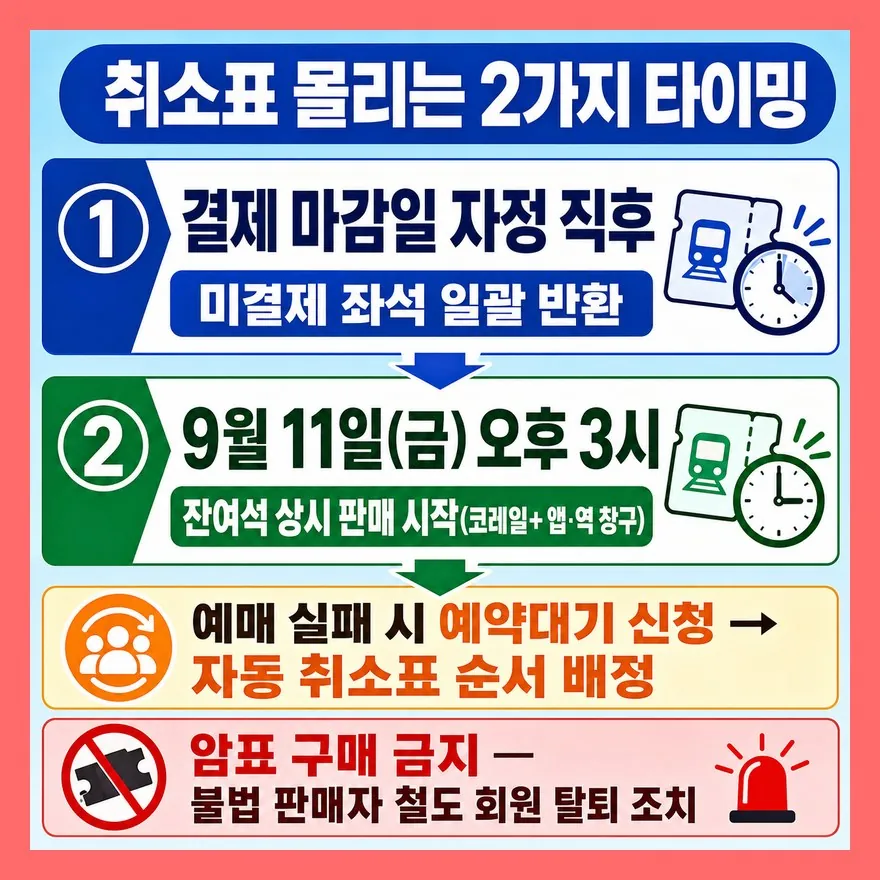 예매 실패해도 방법은 있어요