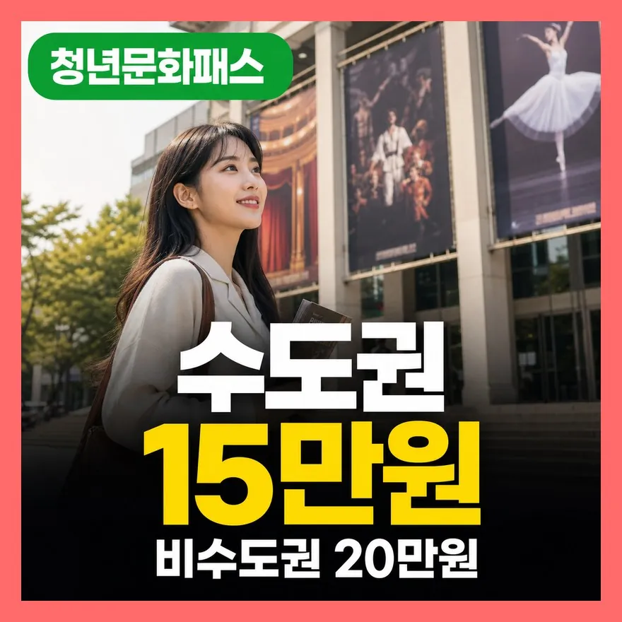 청년문화예술패스 신청 대상·사용처·취소·환불 잔액 총정리 (사용기한 12월 31일)